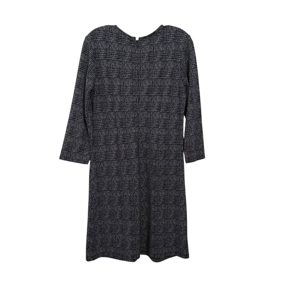 41 Hawthorne Black and White Aniya Jacquard Knit Dress with Pockets - Picture 3 of 8